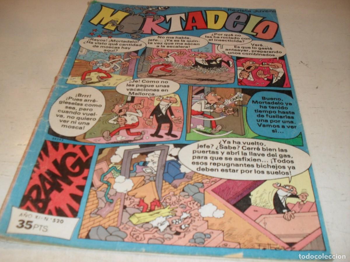 Tebeos: MORTADELO N&ordm; 520,CON EL IMPERIO DE TRIGAN,DE 645.BRUGUERA,1970