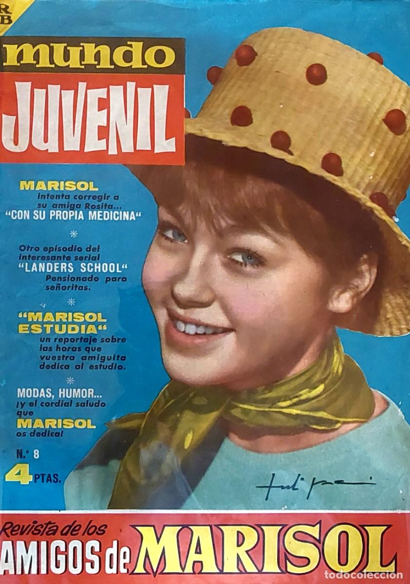 Tebeos: ANTIGUO LOTE DE 2 REVISTAS (/ MUNDO JUVENIL ) AMIGOS DE MARISOL de BRUGUERA 1963