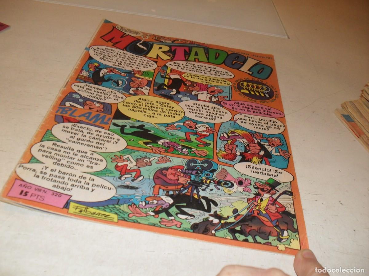 Tebeos: MORTADELO N&ordm; 320,CON EL CORSARIO DE HIERRO,DE 645.BRUGUERA,1970