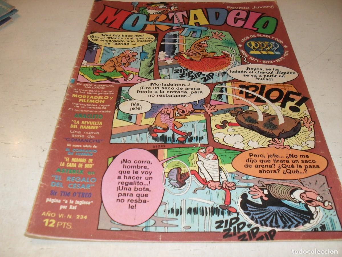 Tebeos: MORTADELO N&ordm; 234,CON SIR TIM O'THEO,DE RAF,DE 645.BRUGUERA,1970