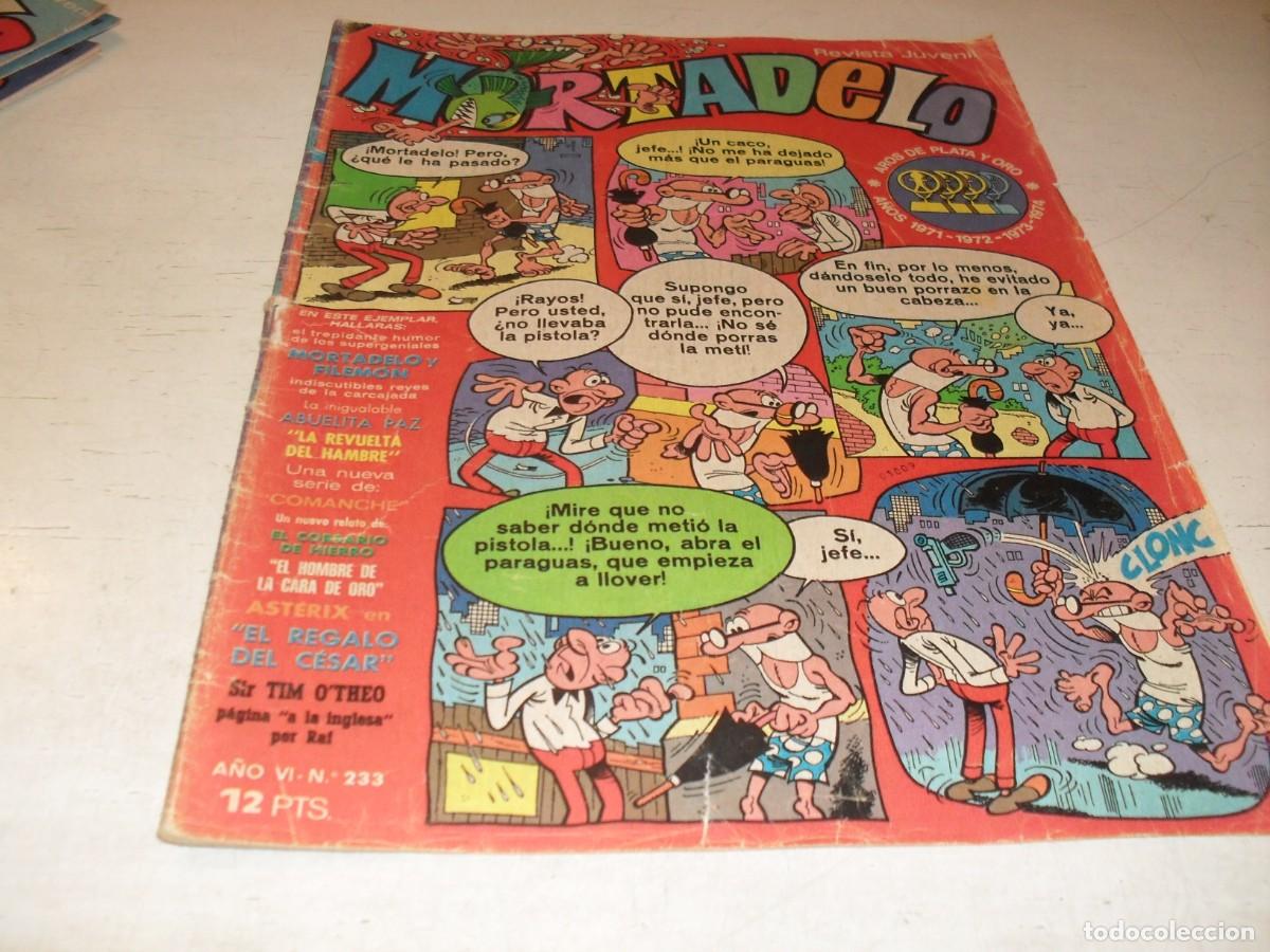 Tebeos: MORTADELO N&ordm; 233,CON SIR TIM O'THEO,DE RAF,DE 645.BRUGUERA,1970