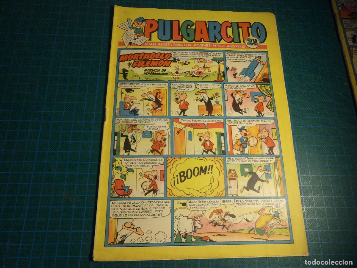 BDs: Pulgarcito. N&ordm; 1467. Bruguera