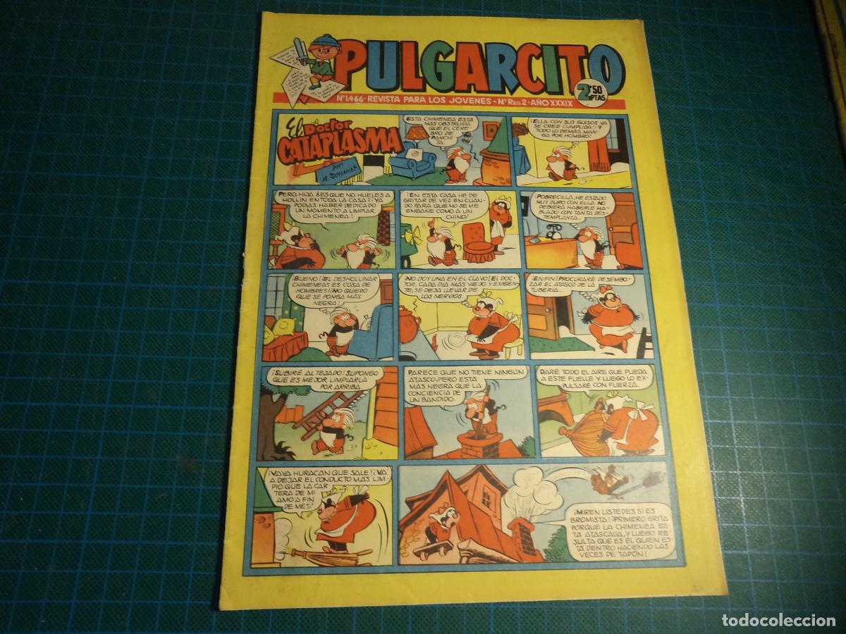 Comics: Pulgarcito. N&ordm; 1466. Bruguera