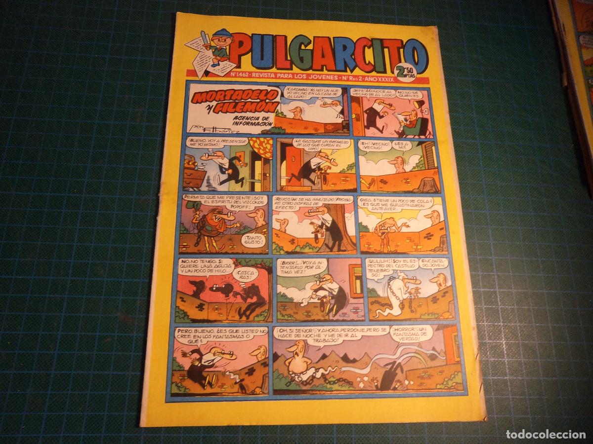 Comics: Pulgarcito. N&ordm; 1462. Bruguera
