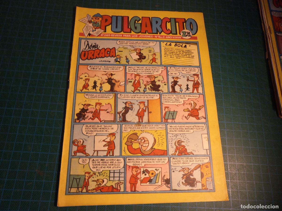 Comics: Pulgarcito. N&ordm; 1460. Bruguera