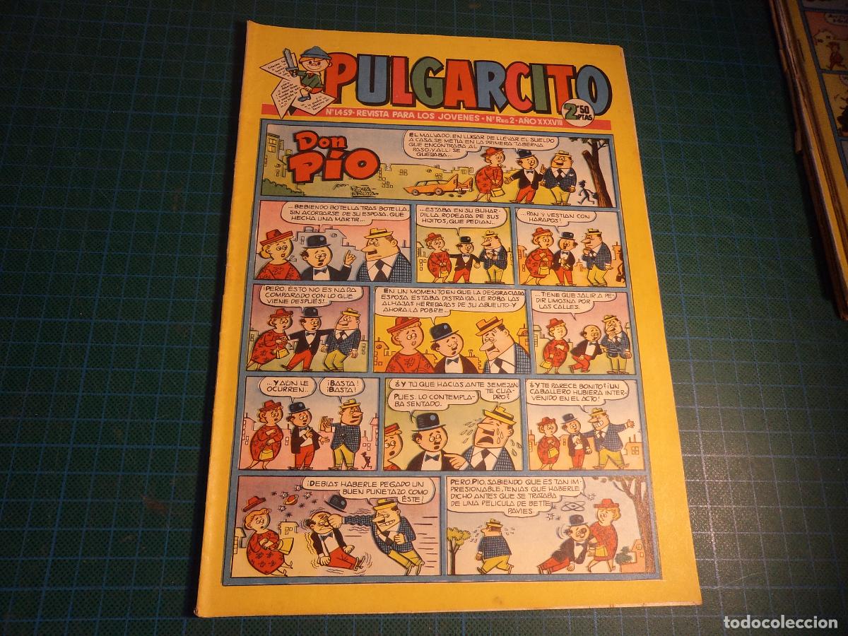 Comics: Pulgarcito. N&ordm; 1459. Bruguera