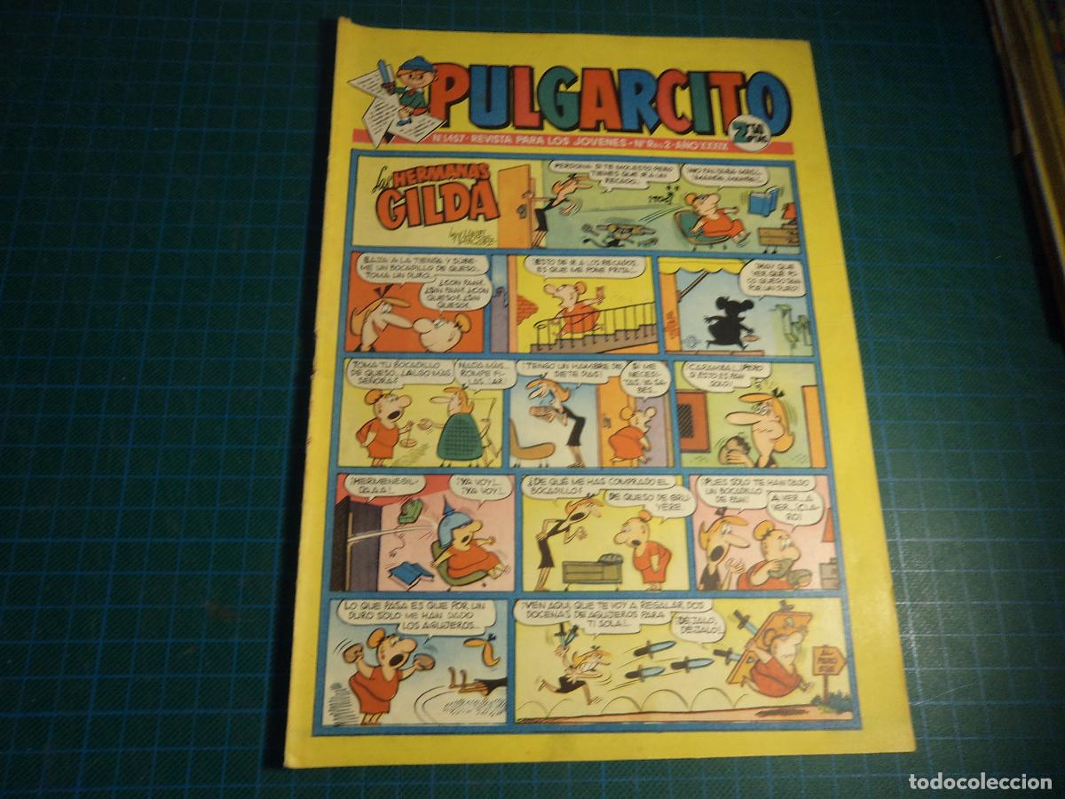 Tebeos: Pulgarcito. N&ordm; 1457. Bruguera
