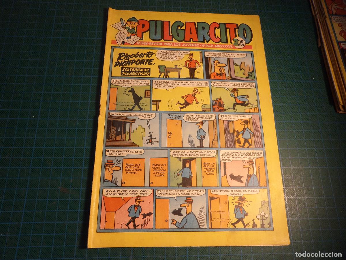 Tebeos: Pulgarcito. N&ordm; 1456. Bruguera