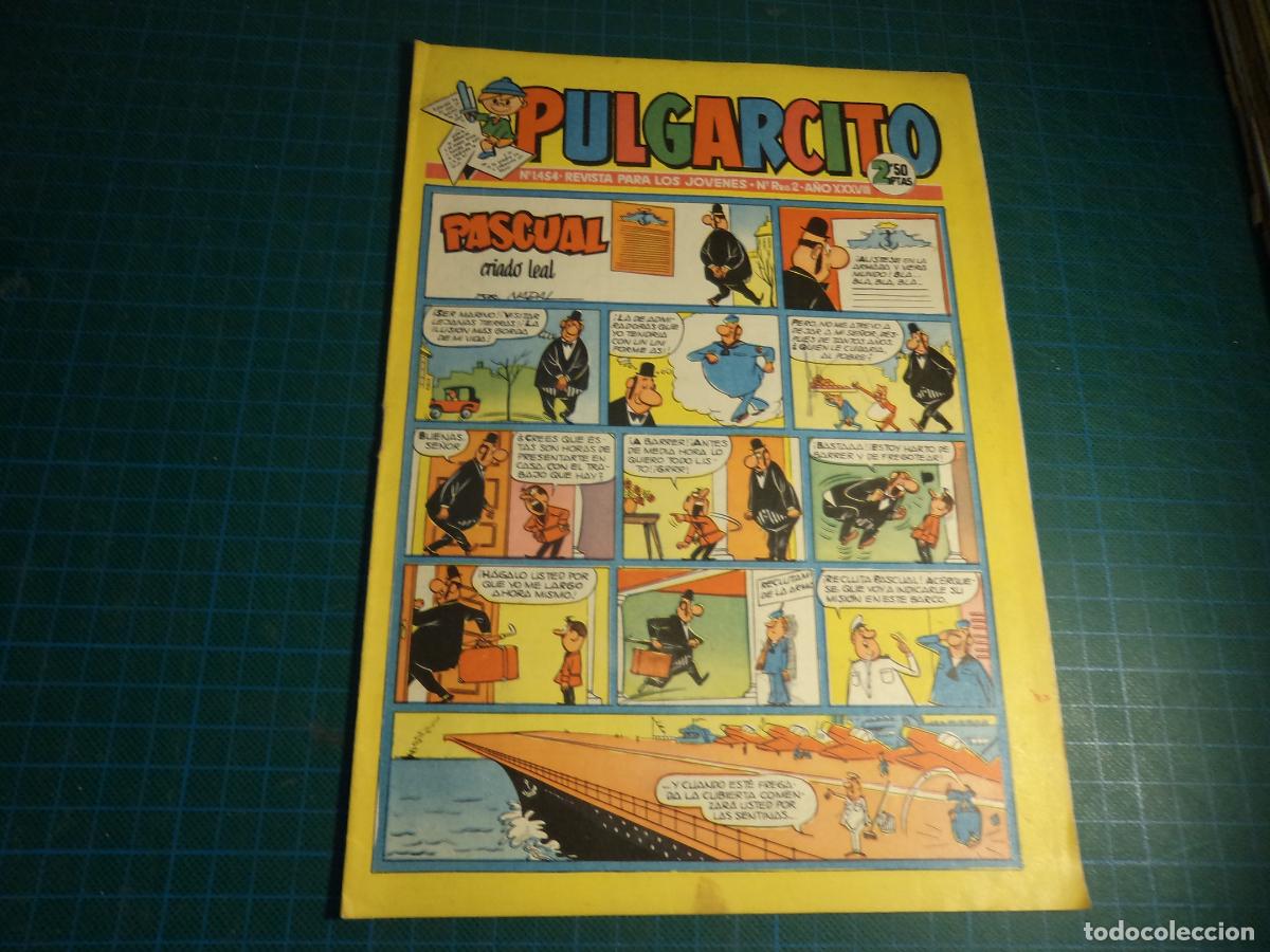 Comics: Pulgarcito. N&ordm; 1454. Bruguera