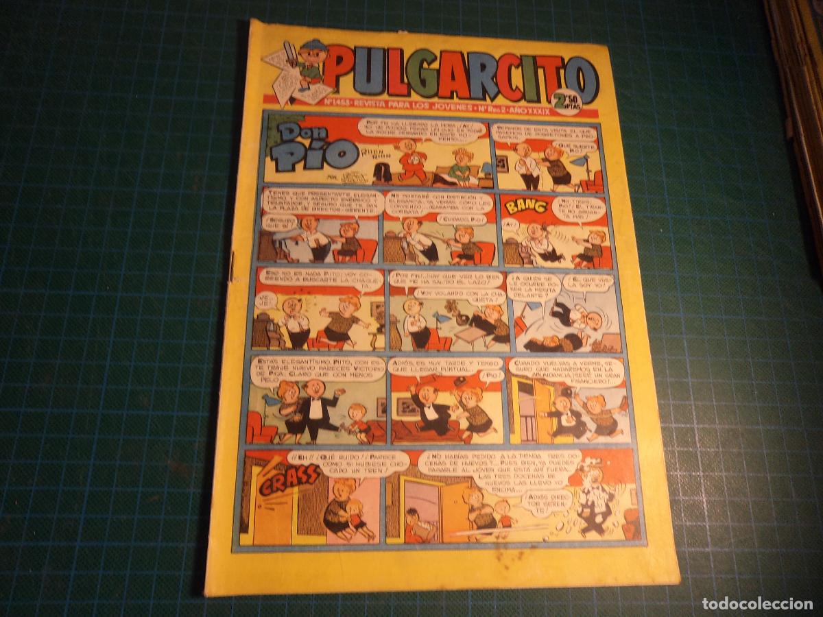 Comics: Pulgarcito. N&ordm; 1453. Bruguera