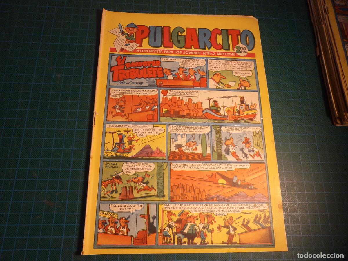 Comics: Pulgarcito. N&ordm; 1449. Bruguera