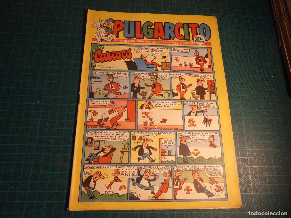 Comics: Pulgarcito. N&ordm; 1448. Bruguera