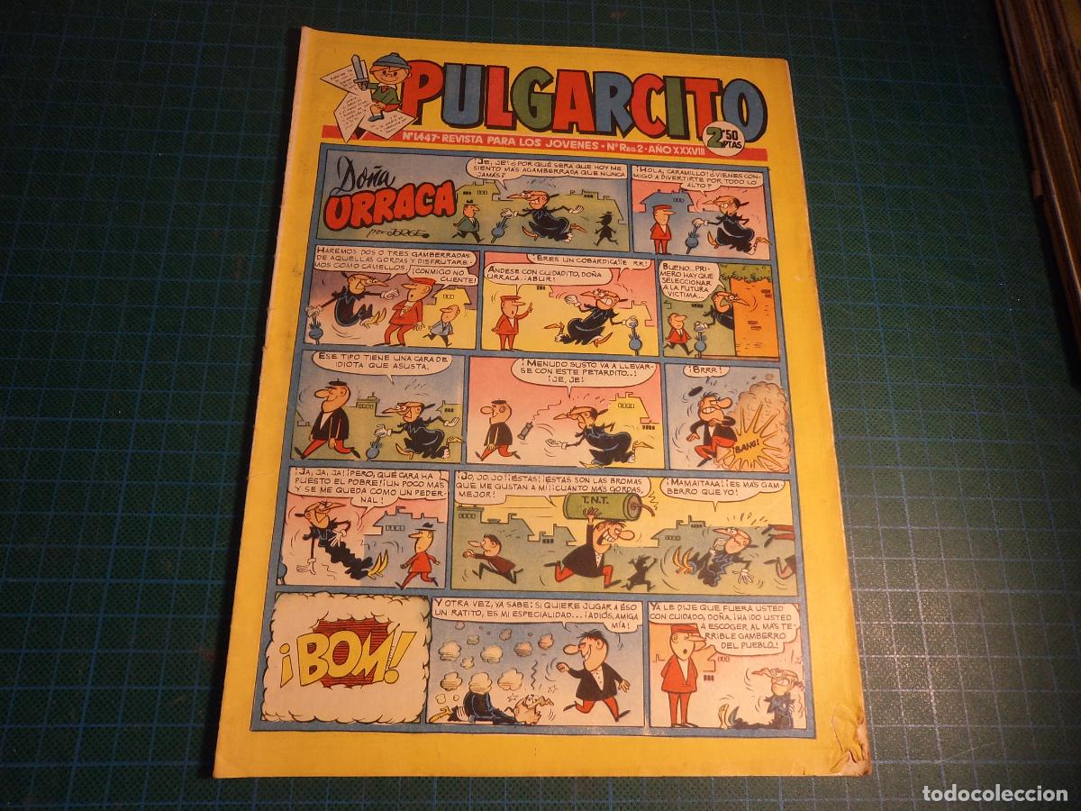 Comics: Pulgarcito. N&ordm; 1447. Bruguera