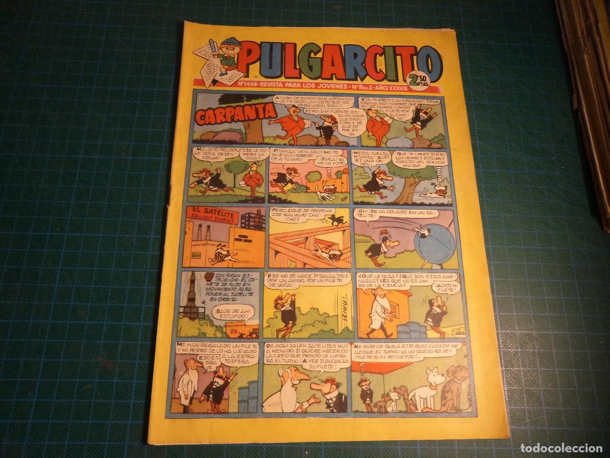 Comics: Pulgarcito. N&ordm; 1446. Bruguera