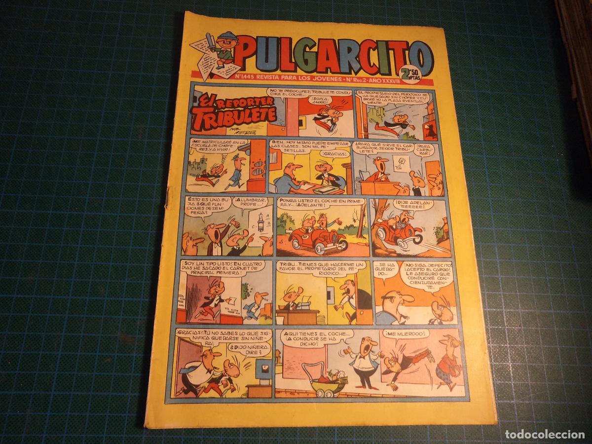 Comics: Pulgarcito. N&ordm; 1445. Bruguera