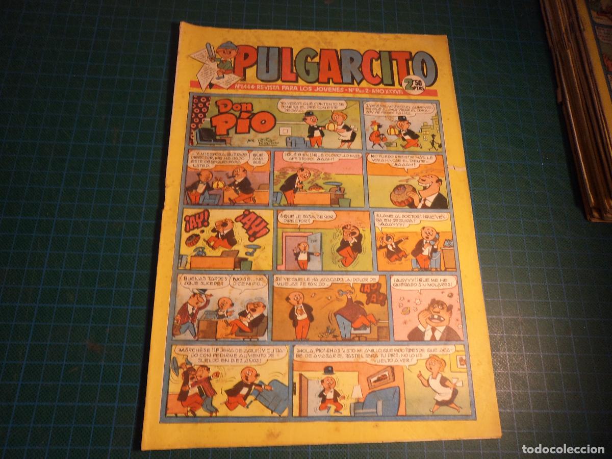 Tebeos: Pulgarcito. N&ordm; 1444. Bruguera