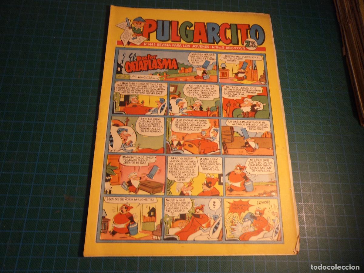 Tebeos: Pulgarcito. N&ordm; 1443. Bruguera