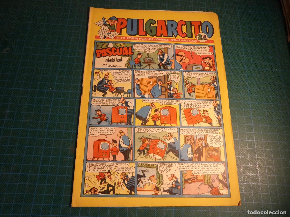 Tebeos: Pulgarcito. N&ordm; 1441. Bruguera