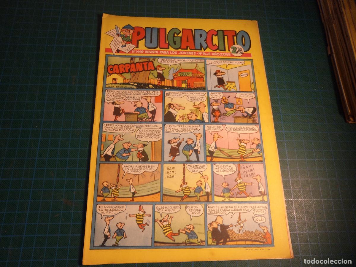 Tebeos: Pulgarcito. N&ordm; 1440. Bruguera