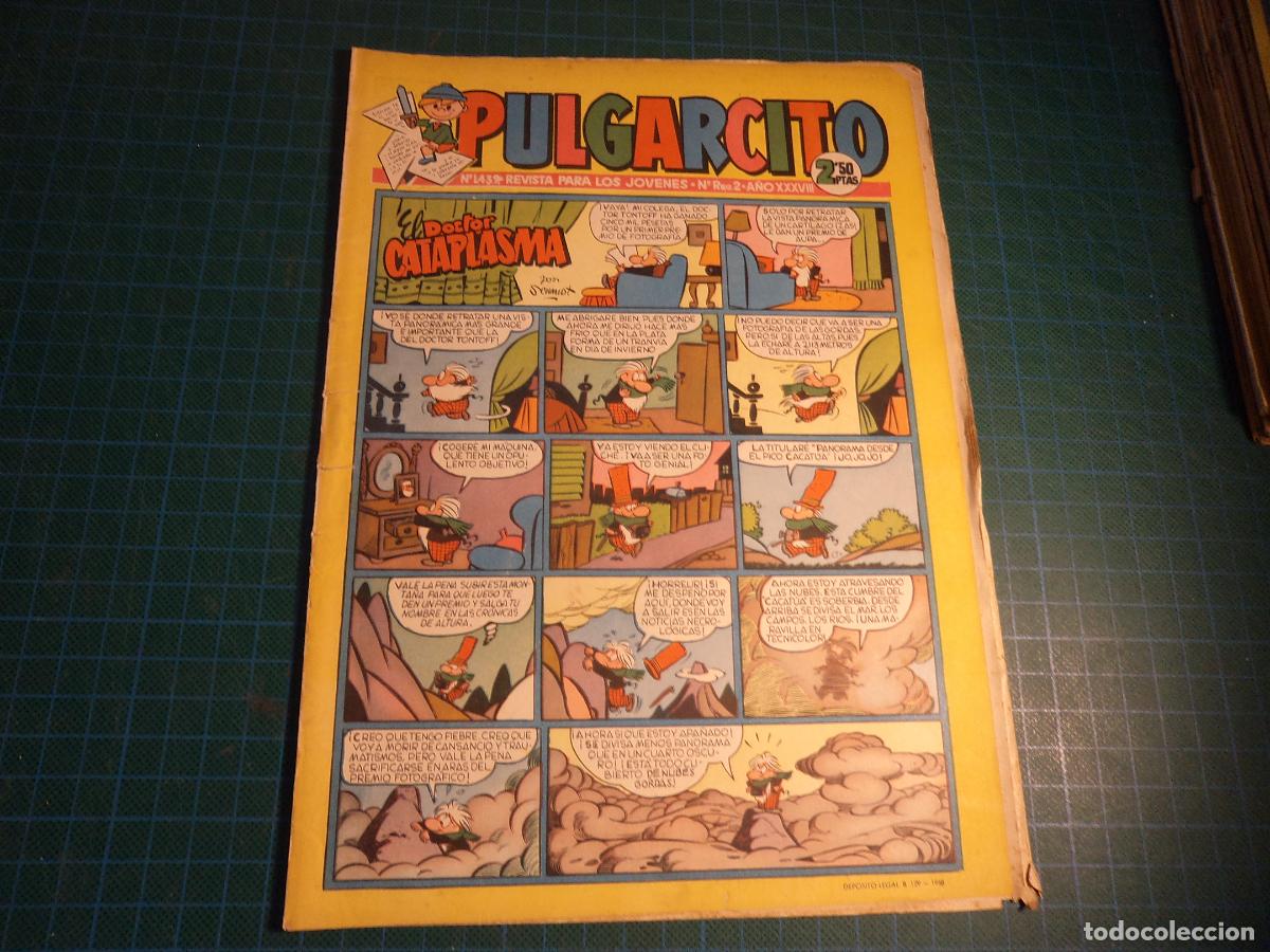 Tebeos: Pulgarcito. N&ordm; 1439. Bruguera