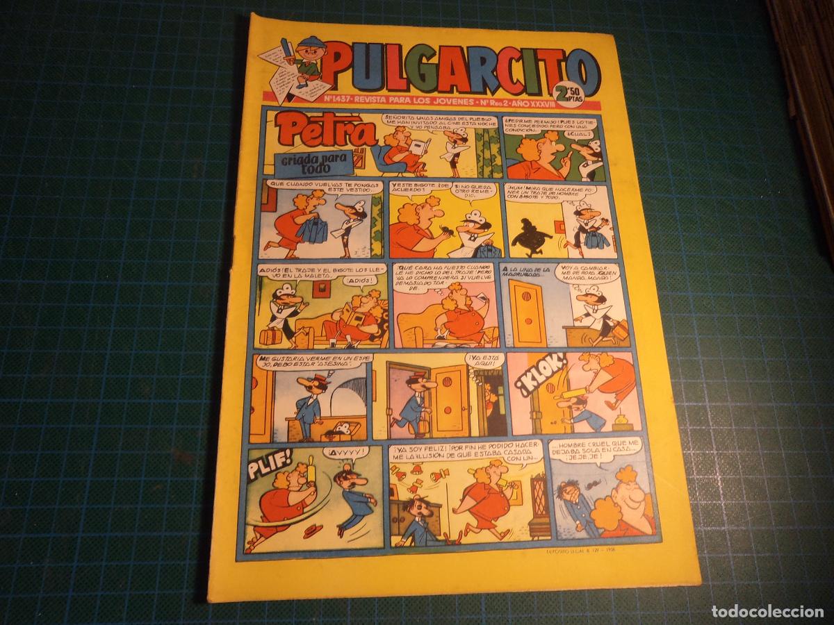 Tebeos: Pulgarcito. N&ordm; 1437. Bruguera