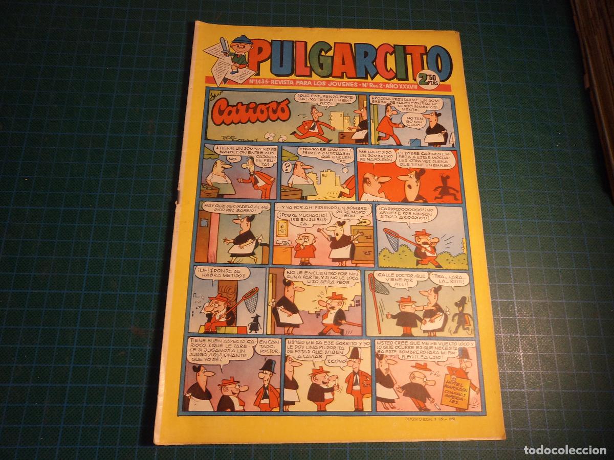 Comics: Pulgarcito. N&ordm; 1435. Bruguera