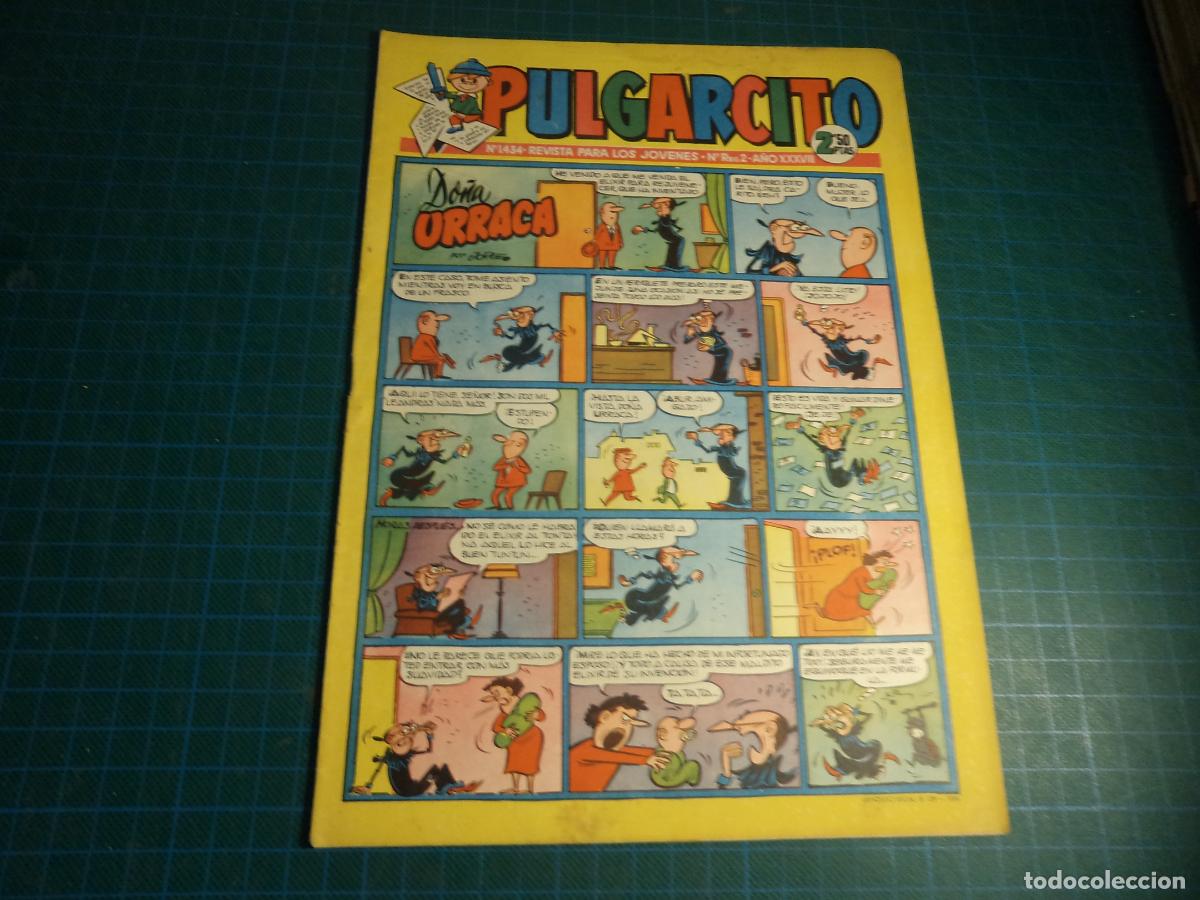 Comics: Pulgarcito. N&ordm; 1434. Bruguera