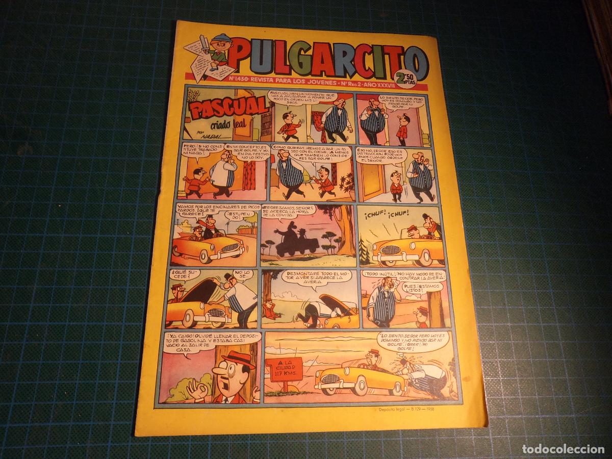 Comics: Pulgarcito. N&ordm; 1430. Bruguera