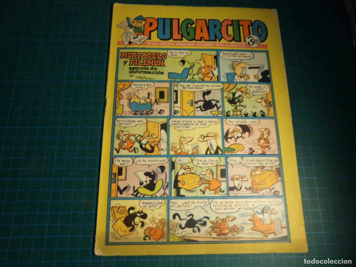 Giornalini: Pulgarcito. N&ordm; 1642. Bruguera