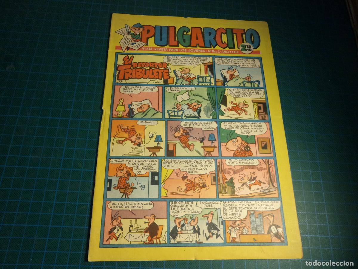 Tebeos: Pulgarcito. N&ordm; 1488. Bruguera