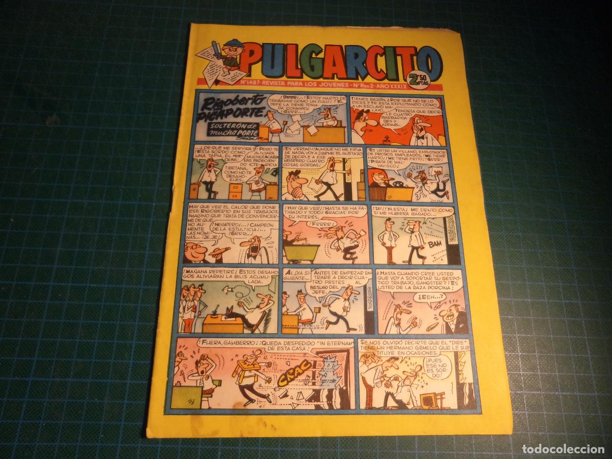 Tebeos: Pulgarcito. N&ordm; 1487. Bruguera
