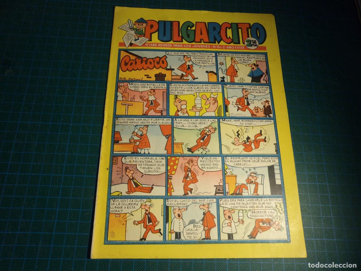 Tebeos: Pulgarcito. N&ordm; 1486. Bruguera