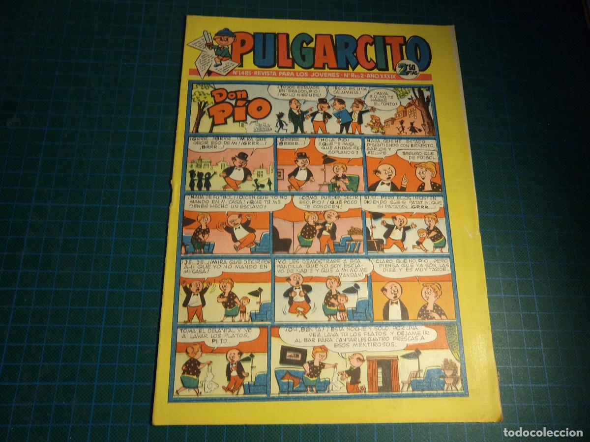 Tebeos: Pulgarcito. N&ordm; 1485. Bruguera