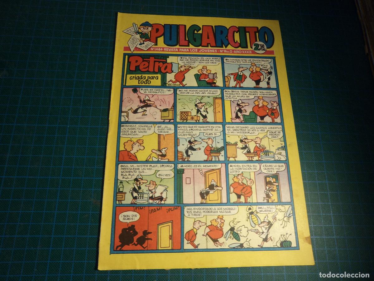 Tebeos: Pulgarcito. N&ordm; 1484. Bruguera