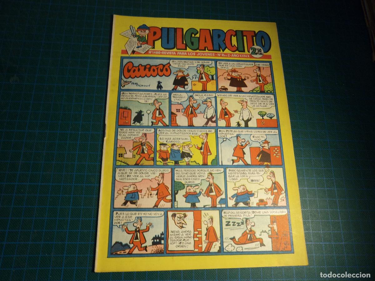 Comics: Pulgarcito. N&ordm; 1480. Bruguera