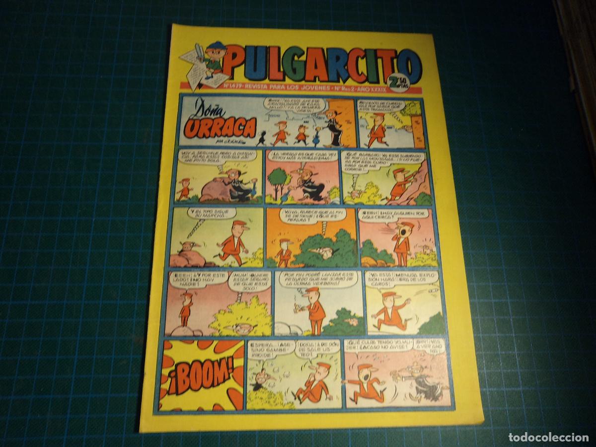 Comics: Pulgarcito. N&ordm; 1479. Bruguera