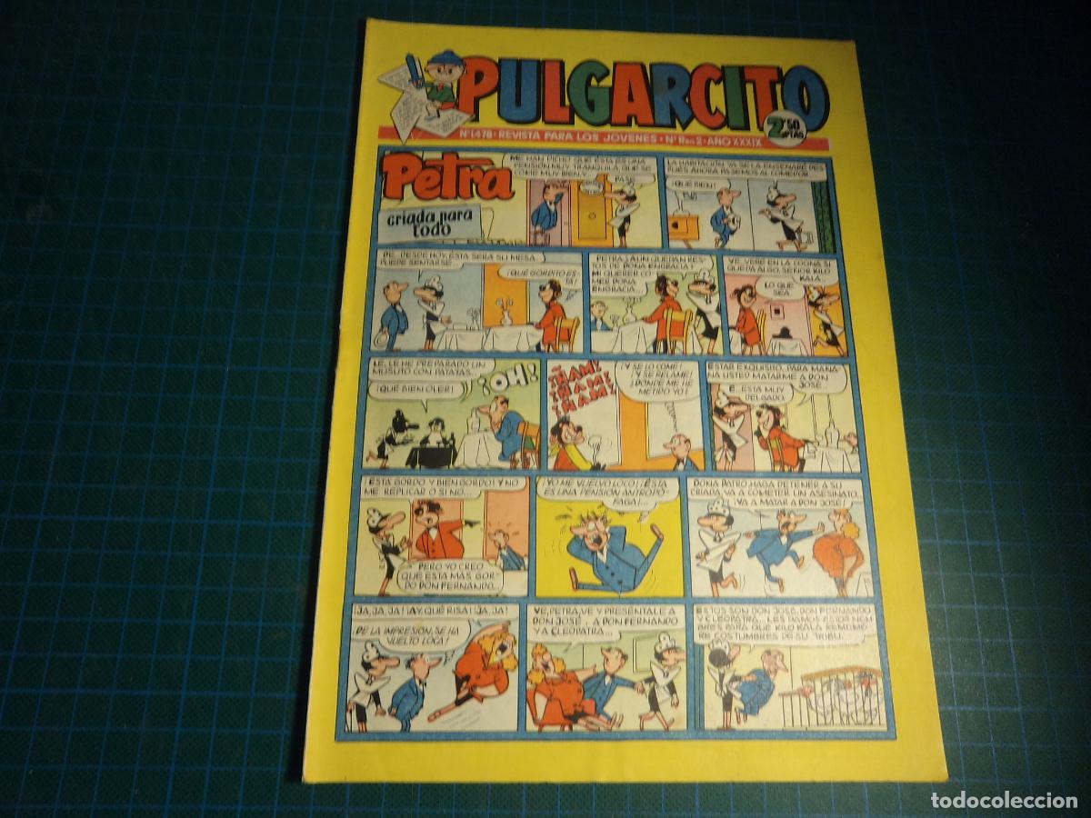 Tebeos: Pulgarcito. N&ordm; 1478. Bruguera