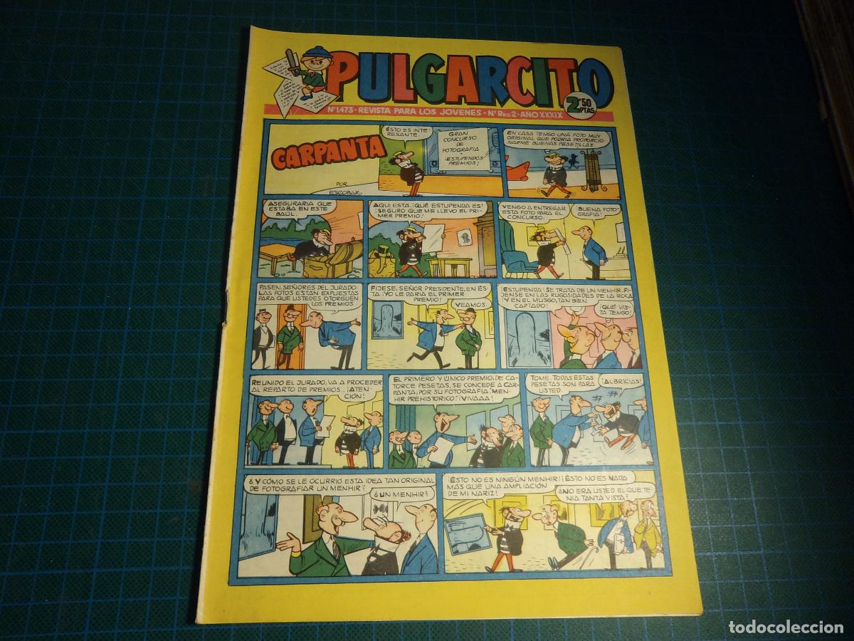 Tebeos: Pulgarcito. N&ordm; 1473. Bruguera