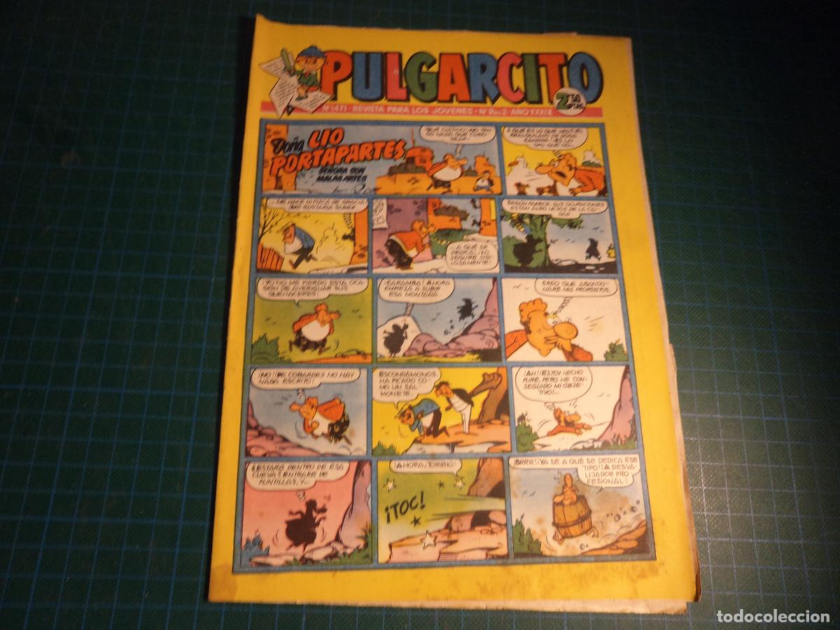 Tebeos: Pulgarcito. N&ordm; 1471. Bruguera
