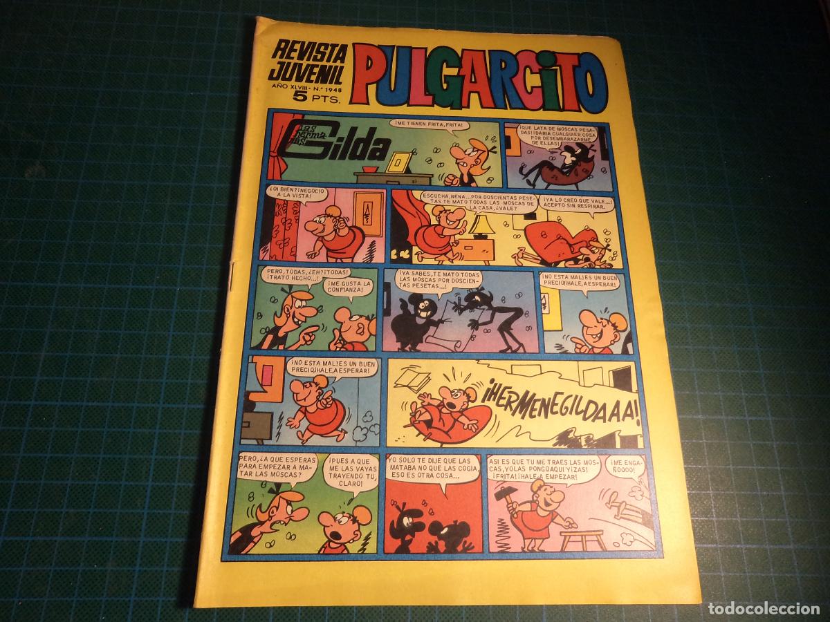 Tebeos: Pulgarcito. N&ordm; 1948. Bruguera