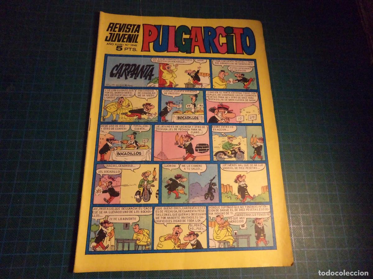 Tebeos: Pulgarcito. N&ordm; 1941. Bruguera