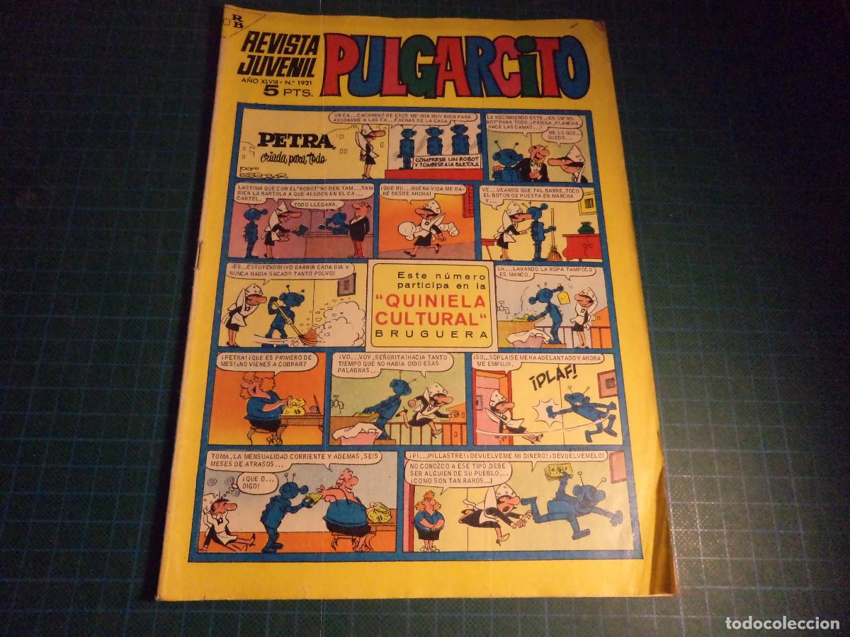 Tebeos: Pulgarcito. N&ordm; 1921. Bruguera