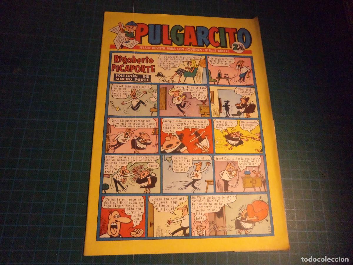 Tebeos: Pulgarcito. N&ordm; 1537. Bruguera