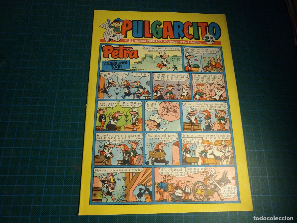 Tebeos: Pulgarcito. N&ordm; 1535. Bruguera