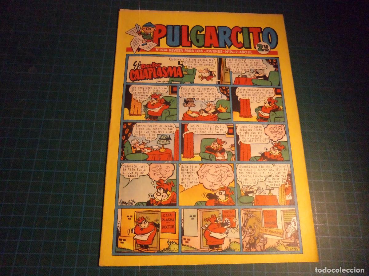 Tebeos: Pulgarcito. N&ordm; 1534. Bruguera