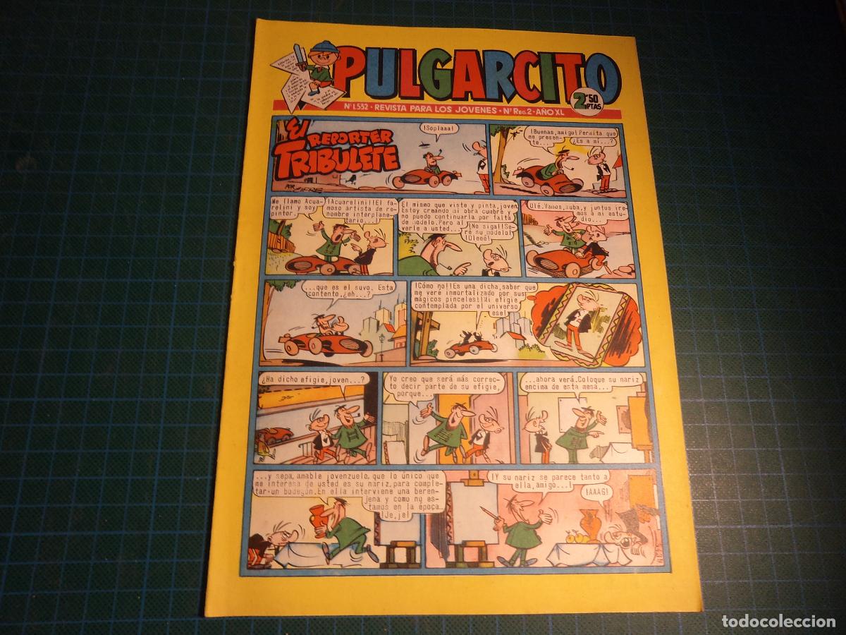 Tebeos: Pulgarcito. N&ordm; 1532. Bruguera