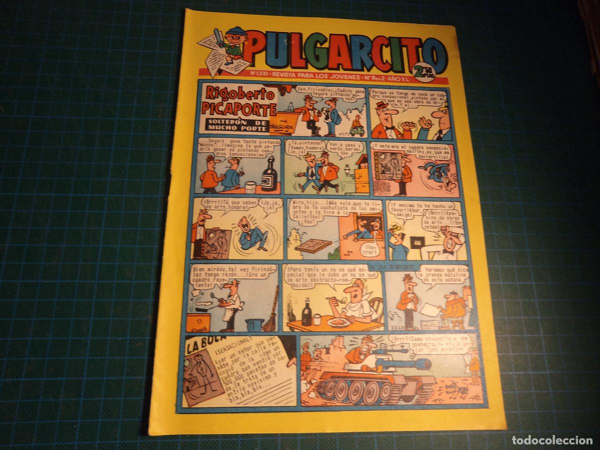 Comics: Pulgarcito. N&ordm; 1531. Bruguera