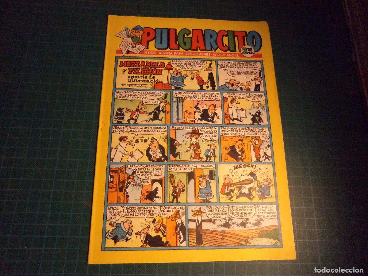 Comics: Pulgarcito. N&ordm; 1530. Bruguera