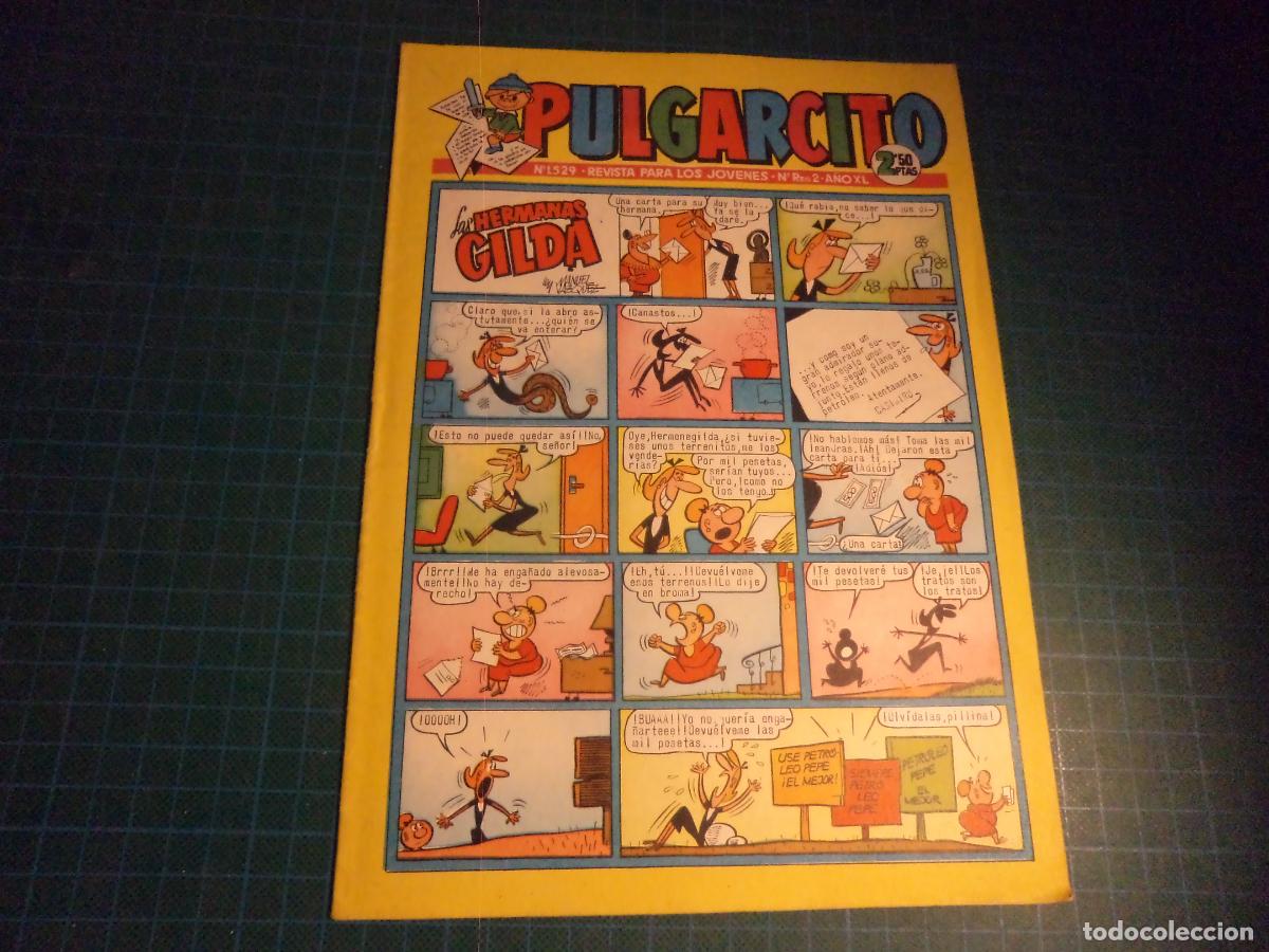 Comics: Pulgarcito. N&ordm; 1529. Bruguera