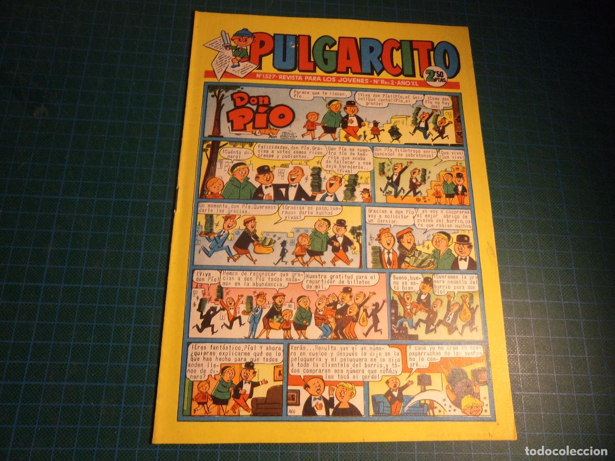 Comics: Pulgarcito. N&ordm; 1527. Bruguera
